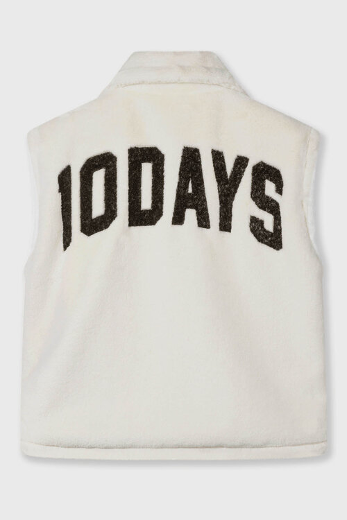10Days Off White statement lammy bodywarmer
