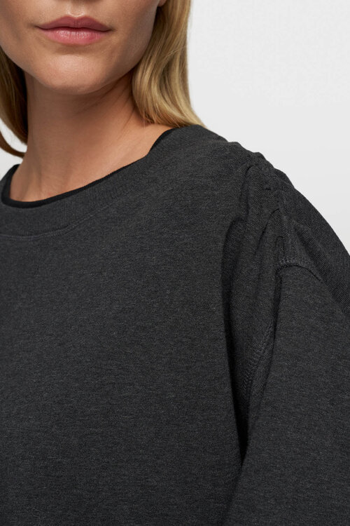 10Days Antra Melee trui met cropped gathering design