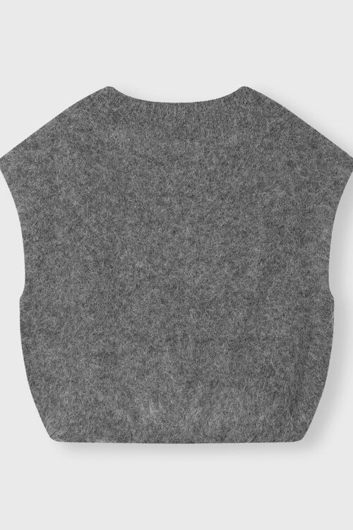 10Days Antra Melee ballonvormige gebreide top met harig effect