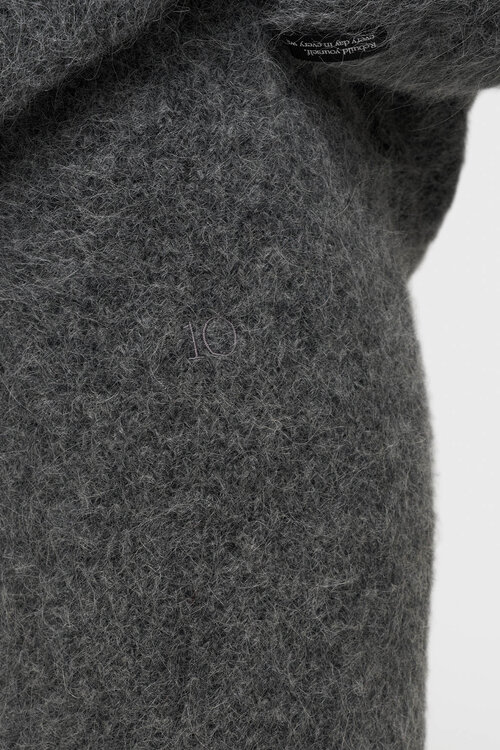 10Days Antra Melee mini rok van harige knit