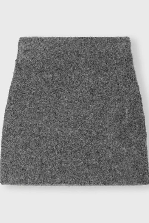 10Days Antra Melee mini rok van harige knit