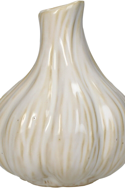 VAND. Lifestyle Witte Vaas Garlic