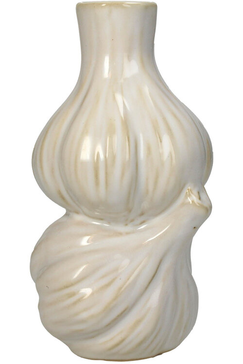 VAND. Lifestyle Witte kaarsenhouder Knoflook