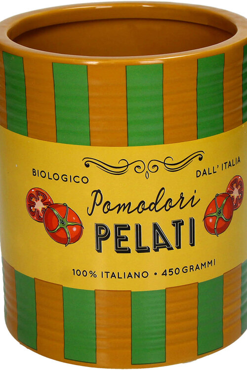 VAND. Lifestyle Pomedori Stripe Plantenbak in Oranje