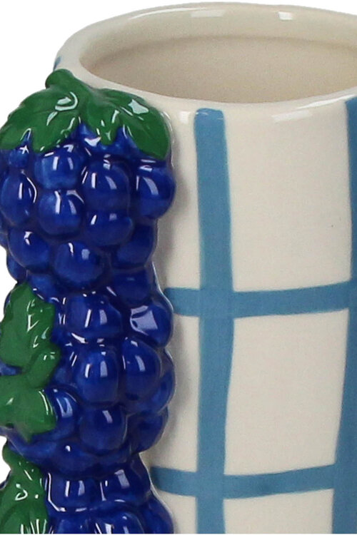 VAND. Lifestyle Grape Blauw Vaas