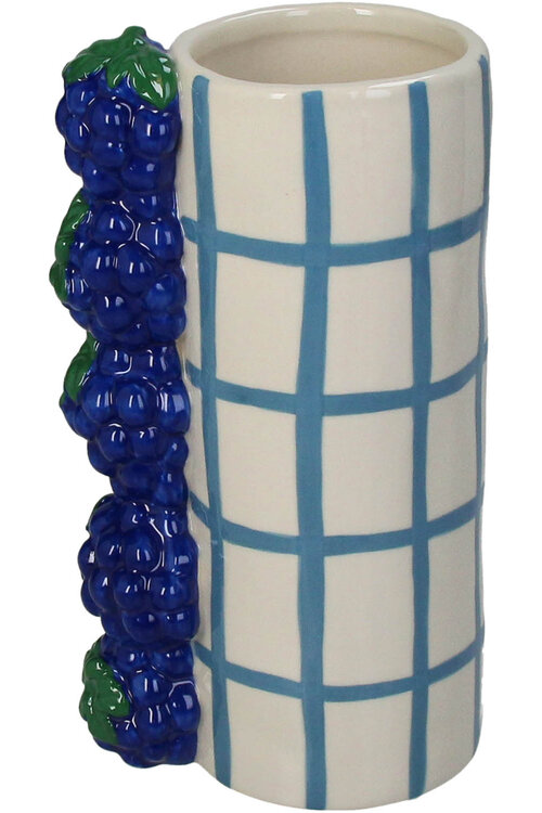 VAND. Lifestyle Grape Blauw Vaas