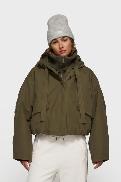 10Days Dark Olive de koningin parka