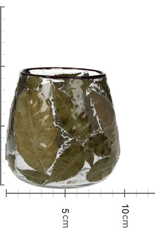 VAND. Lifestyle Groen Windlicht Leaf