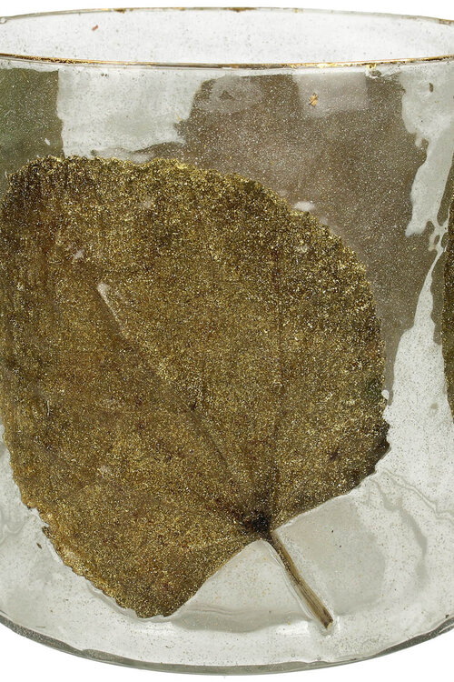 VAND. Lifestyle Groene Windlicht Leaf