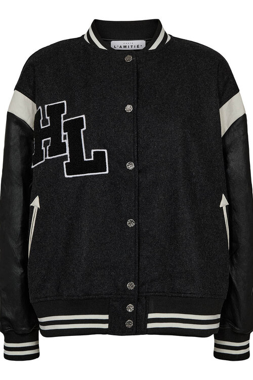 Haute L'Amitie Zwarte HL Mix Bomber