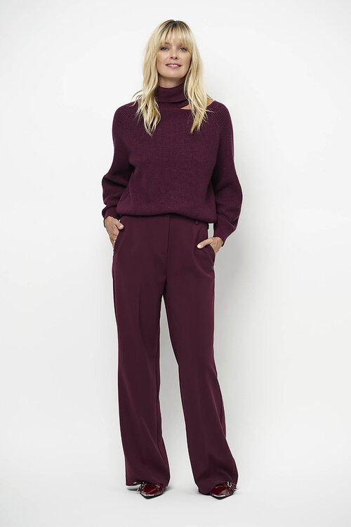 Dante 6 Asymmetrische Bordeaux Marenna Trui