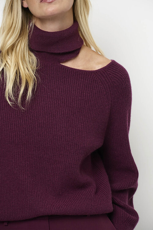 Dante 6 Asymmetrische Bordeaux Marenna Trui