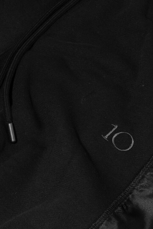 10Days Zwarte satijnen western jogger