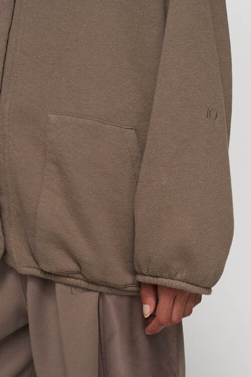 10Days Moonrock fleece baseball vest