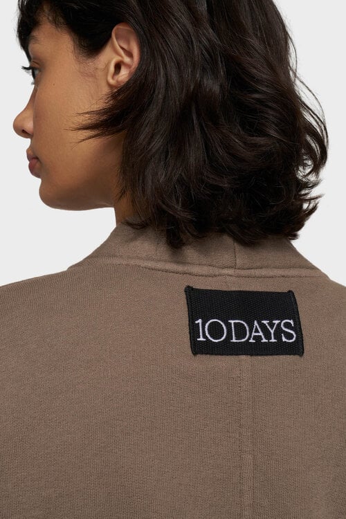 10Days Moonrock fleece baseball vest