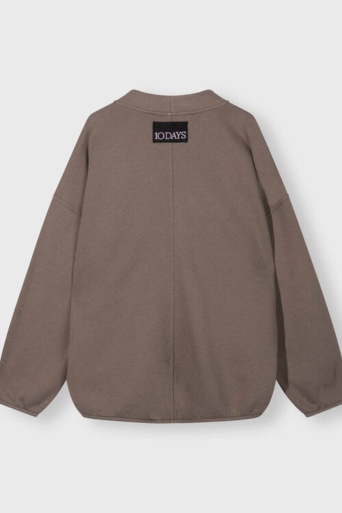 10Days Moonrock fleece baseball vest