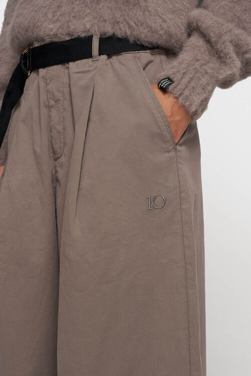 10Days moonrock brede broek twill
