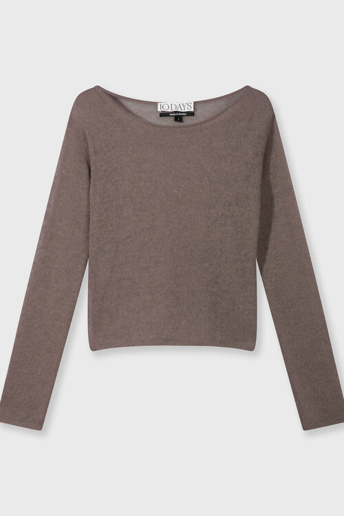 10Days Moonrock slanke gebreide trui
