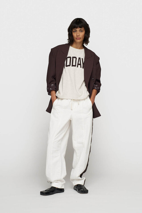 10Days 10DAYS Soft White Melee honkbalshirt