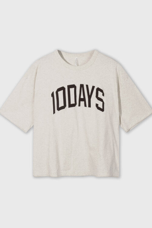 10Days 10DAYS Soft White Melee honkbalshirt
