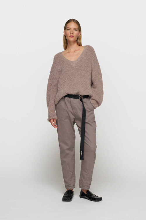 10Days Moonrock broek met riem jog