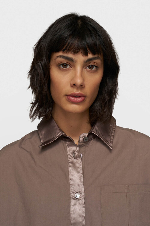 10Days Moonrock verkorte smokingblouse