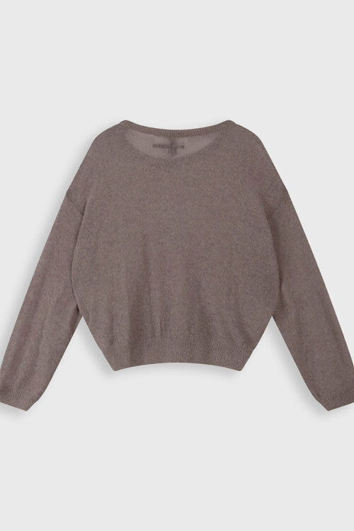 10Days Dunne gebreide trui in de kleur Moonrock