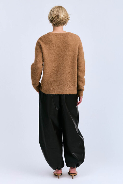 Love Stories Camel Iris Knit Vest