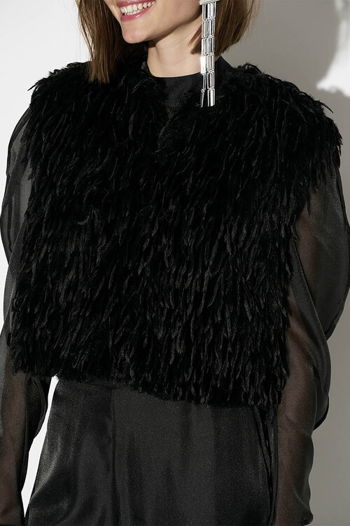 Dante 6 Frisson Gilet in Zwart