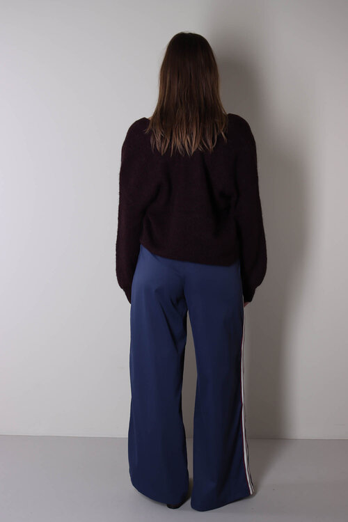 Co'couture Bordeaux Comfortabele Sweater