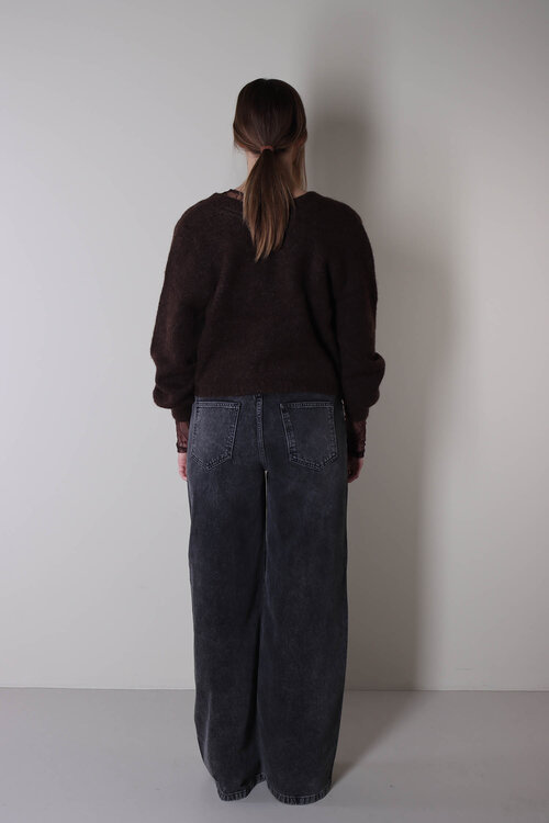 Co'couture Comfortabele Bruine Cozy Trui