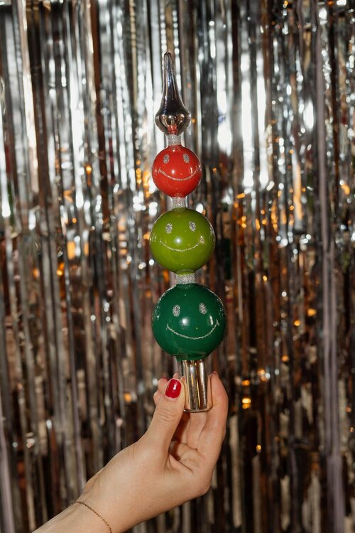 Yup in de Boom Zilverkleurig Kerstornament