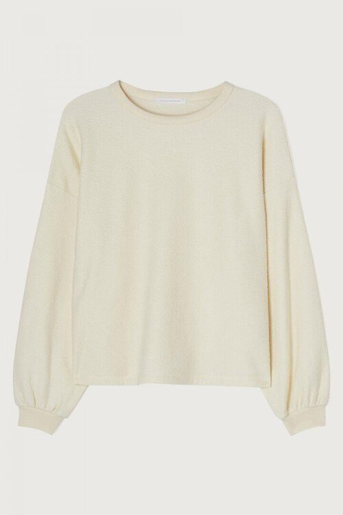 American Vintage Ecru Zachte Trui