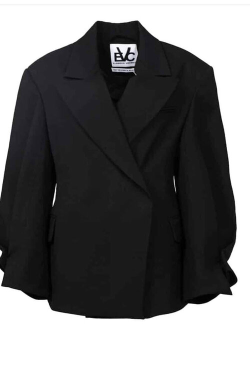EST'SEVEN Ellemieke X Est'Seven Zwarte Blazer
