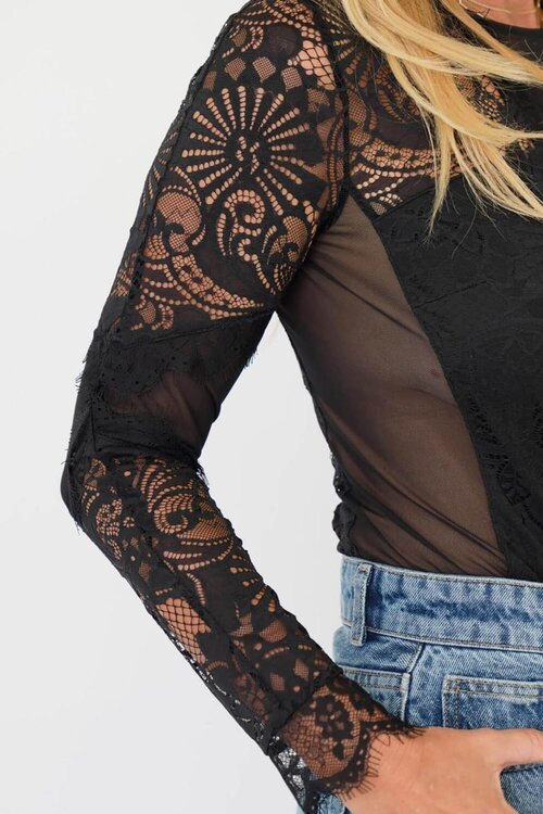 EST'SEVEN Zwarte Body Ellemieke X Est'Seven