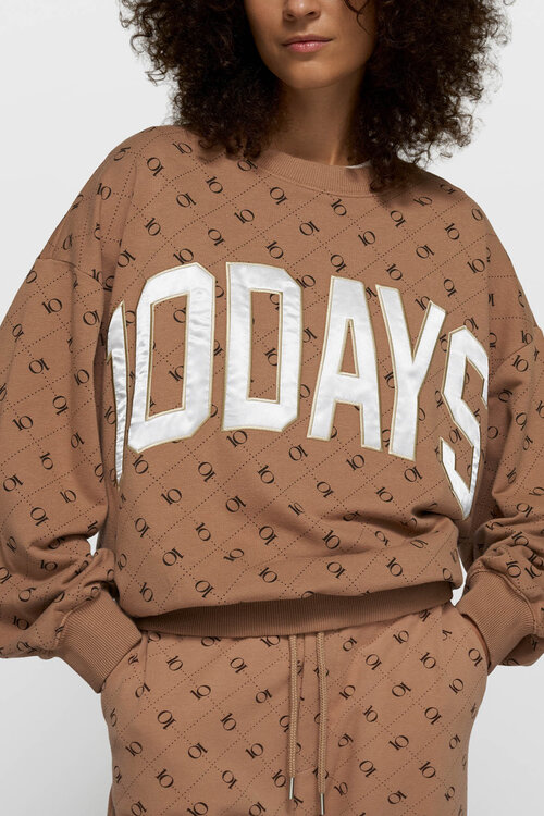 10Days Fudge trui met monogram van 10DAYS