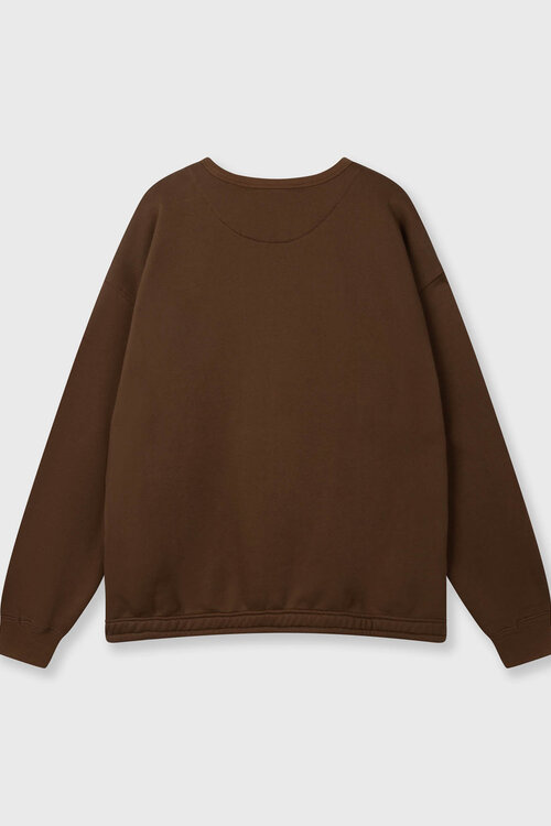 10Days Statement trui in de kleur dark truffle