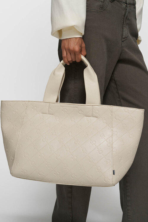 10Days Monogram Pearl shopper