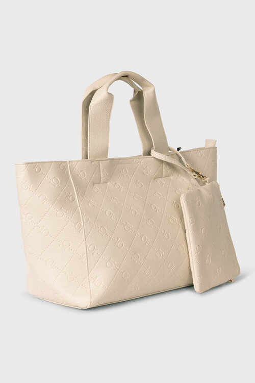 10Days Monogram Pearl shopper