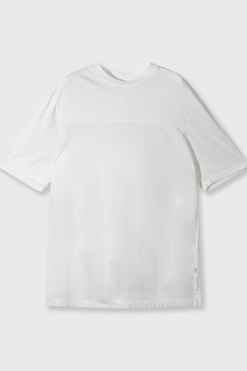 10Days Ecru T-shirt met korte mouwen mix