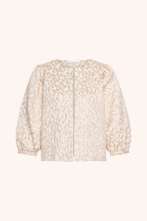 By Bar Champagnekleurige Blouse
