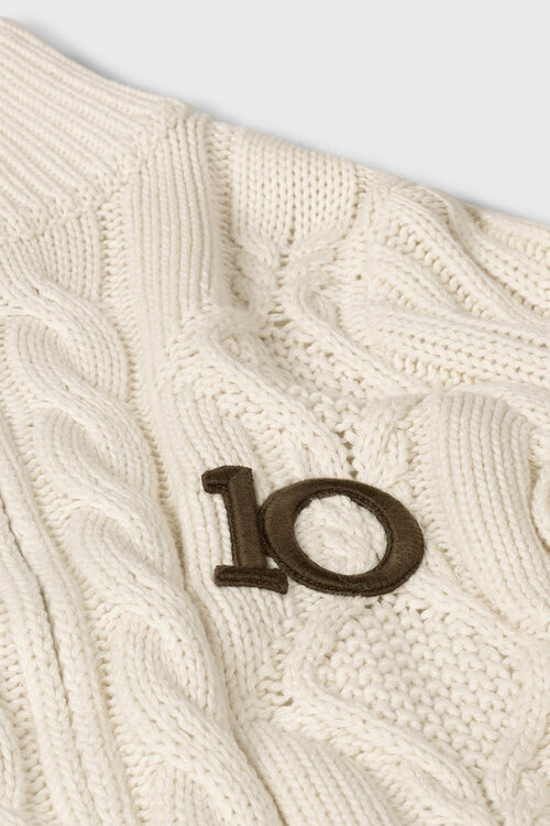 10Days Ritssluiting met parelkabelbreisel