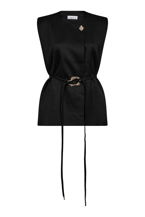 Haute L'Amitie Zwarte X Bluckle Bodywarmer