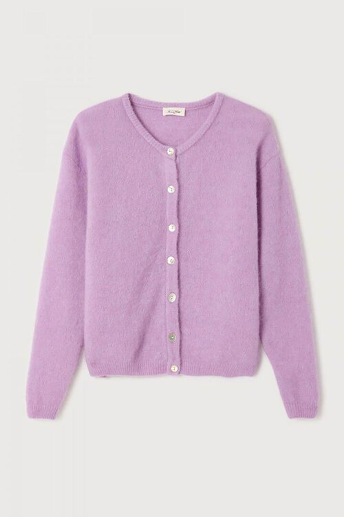 American Vintage Paarse Gilet