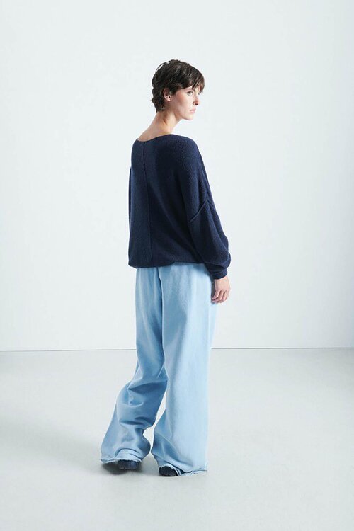 American Vintage Trui in donkerblauw