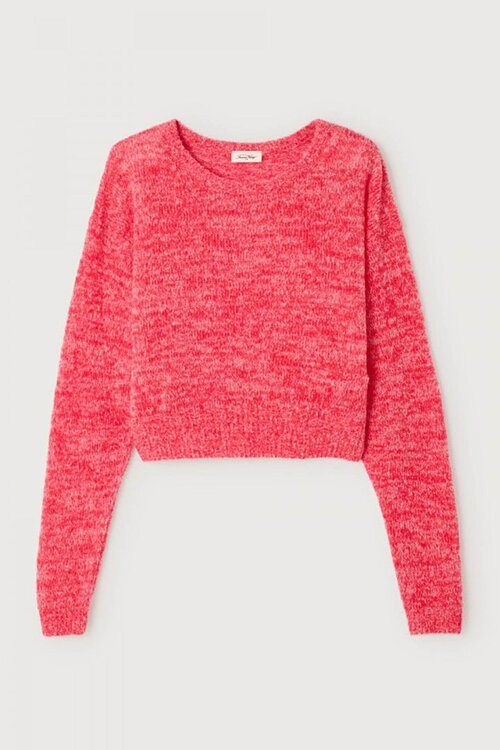 American Vintage Trui in Koraalkleur