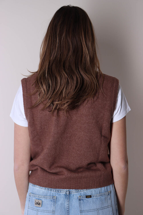 American Vintage Mouwloze trui