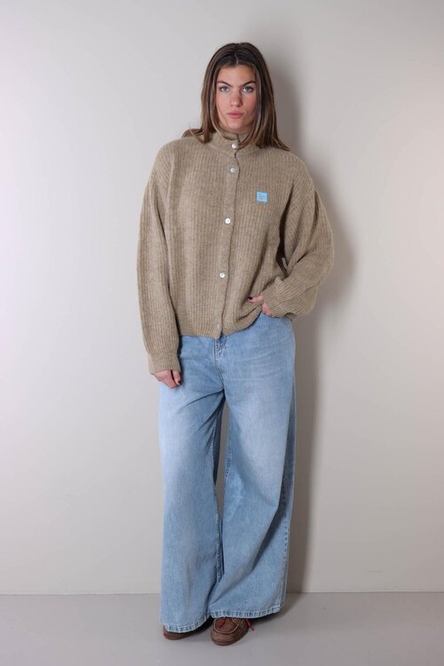 American Vintage Camelkleurig Vest