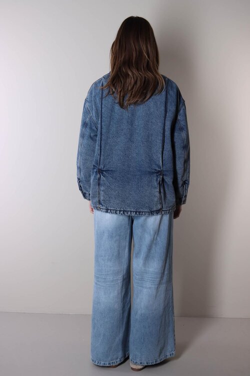 American Vintage Blauwe Denim Jas