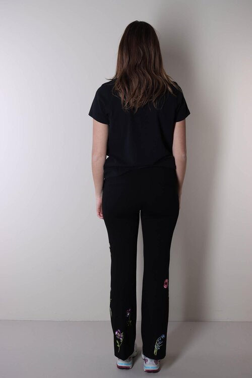 American Vintage T-shirt in zwart